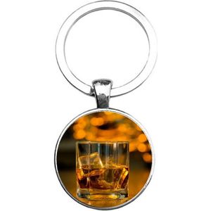 Sleutelhanger Glas - Whiskey