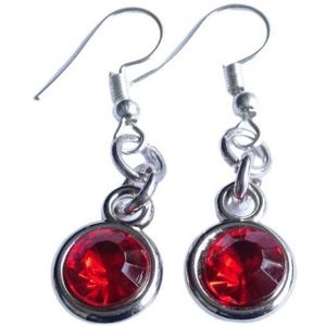 2 Love it - Bling R - Oorbellen - Rood