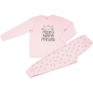 Fun2Wear - Pyjama Papa's Prinses - Roze - Maat 116 - Meisjes