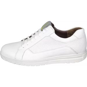 Gijs H witte sneaker (Maat - 7,5, Kleur - Wit)