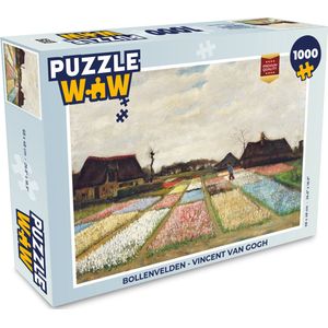 Puzzel Bollenvelden - Vincent van Gogh - Legpuzzel - Puzzel 1000 stukjes volwassenen