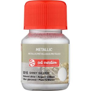Metallic Verf - 8015 Blinkend Zilver - Art Creation - 30 ml