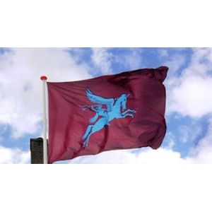 Vlag Airborne Pegasus, classic 200x300 cm