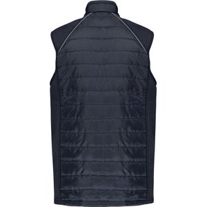 Bodywarmer Unisex M WK. Designed To Work Mouwloos Navy / Silver 100% Polyester