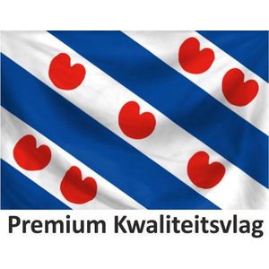Friese Vlag Friesland 100x150cm Premium - Kwaliteitsvlag - Geschikt voor buiten