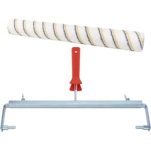 Paint Roller Set with Special Bracket and Floor Coating Roller - Professional Painting Kit