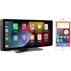 Multimedia CarPlay Scherm- Draadloze CarPlay Dongle voor Apple en Android - Geschikt voor Auto Radiosystemen - Draadloos CarPlay Gemak - Universeel Wifi Video Speler - Geen Camera