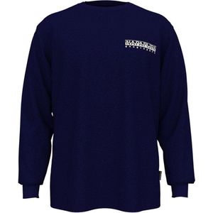 Napapijri S-telemark 1 Lange Mouwenshirt Blauw L Man