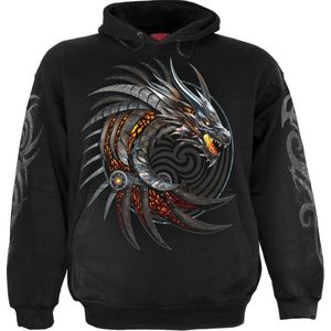 Spiral - Razor Back Hoodie/trui - L - Zwart