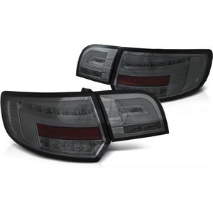 Achterlichten voor AUDI A3 8P 5D SPORTBACK 08-12 - LED WIT SMOKE