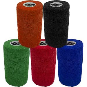 Bandage Equine Powerflex blauw - 10 cm