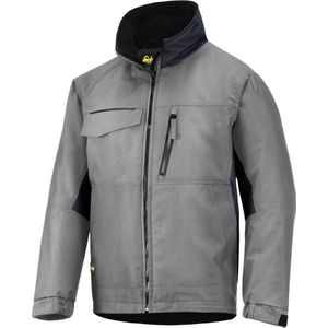 Snickers Workwear winterjack - Craftsmens - grijs/zwart- mt. L