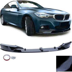 Bmw 3 Serie F34 GT M Pakket Spoiler Voorspoiler Splitter Hoogglans Zwart 320 325 330 335 M3