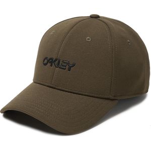 Oakley 6 Panel Stretch Metallic Hat New Dark Brush S/m