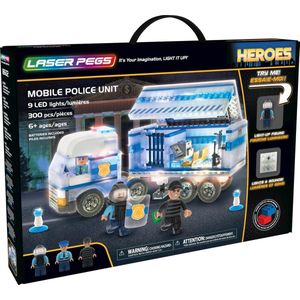 Laser Pegs Mobiele Politie Eenheid - Constructiespeelgoed