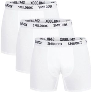 Smilodox Heren Boxer Shorts 3 Set - Onderbroek in gevormde pasvorm met normale tailleband set Men onderbroeken merken van heren onderbroek verschillende kleuren heren boksers shorts good fit