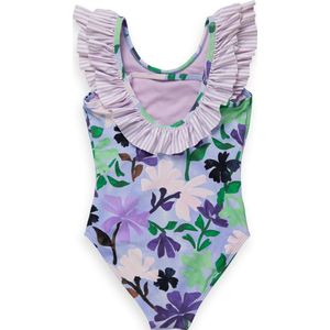 Scotch & Soda - Flower Ruffle Badpak - Maat: 110-116