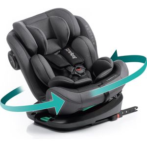 Babyauto autostoel Torna I size | 40-150 cm - 0 -36 kg - 0-12 jaar | kleur stone grey | nieuwste norm | groep 1 2 3 |
