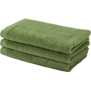 Aquanova gastendoek London - 30x50 cm - Set van 6 - Cedar Green