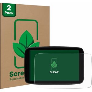 ScreenLeaf - Screenprotector voor TomTom GO Expert Plus 7"" - Duurzame schermbescherming Folie Beschermfolie transparant (2 Stuks)