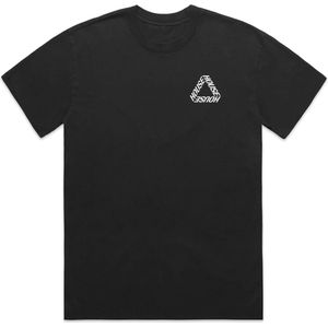 T-Shirt - House logo - Geborduurd - Zwart - Festival Shirt