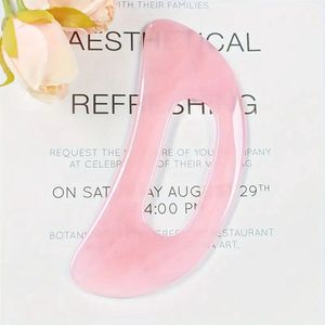 Roze Gua Sha Schraper - Massagegereedschap - Voor Spieren, Nek & Rug