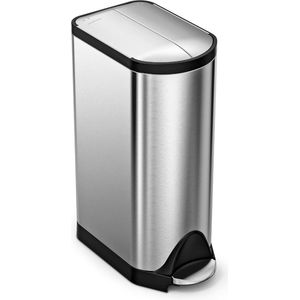 Simplehuman Butterfly Deluxe Prullenbak - 30 l - RVS