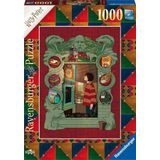 Ravensburger puzzel Bij de Weasley Familie - Legpuzzel - 1000 stukjes