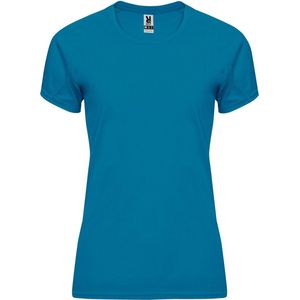 Maanlicht Blauw dames sportshirt korte mouwen Bahrain merk Roly maat S