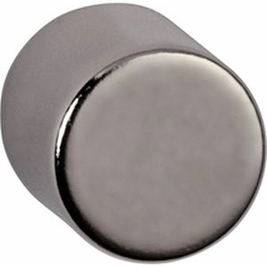 Maul Neodymium magneet (Ø x h) 10 mm x 10 mm cilinder Zilver 4 stuk(s) 6166896