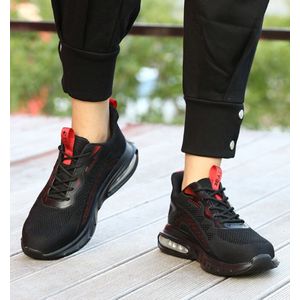 GX Fashion – Werkschoenen - veiligheidsschoenen voor op het werk - Dames/Mannen - Maat 43 - S1P - Sneakers - Sneakers voor op het werk - Schokbestendig - Ondoordringbare zool - Antislip - Stalen neus
