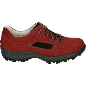 Waldlaufer 471000-Holly - Dames veterschoenen - Kleur: Rood - Maat: 40.5