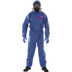 Ansell Microgard 1500 wegwerpoverall - blauw M