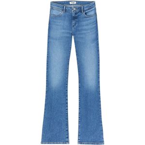 Wrangler Dames Jeans Broeken BOOTCUT bootcut Fit Blauw 32W / 32L Volwassenen