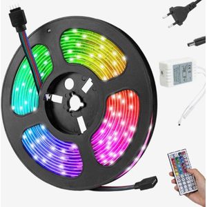 Wick Waterproof LED Light Strip 10 meter - 16 kleuren lichtstrip - dimbaar - inclusief 44 toetsen afstandsbediening