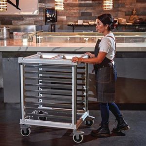 Cambro GN2/1 Regaalwagen 18 Etages - Cambro FP468 - Horeca