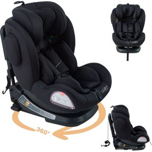 Fablekids® NOBLE autostoeltje Kinderautostoel 360° draaibaar Isofix 40-150 cm