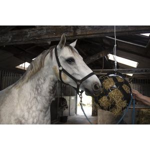 Excellent Hooi feeder dop - Deskel geschikt voor de Heuboy slowfeeder - Geschikt voor paarden - Zwart