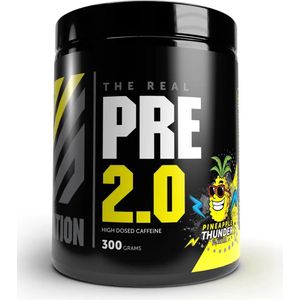 RS Nutrition The Real Pre 2.0 – Pre Workout – Sportdrank Poeder – Beta Alanine – Met Stimulant – Pineapple