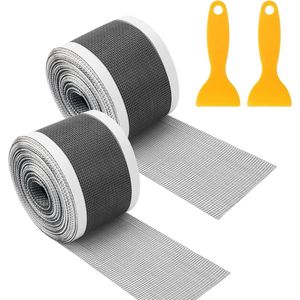 7 cm x 10 m Shower Hair Catcher 2 Pieces Hair Strainer Self Adhesive for Showers Bathtubs Kitchen Disposable Drain Mesh