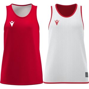 Macron F500 Reversible Shirt Dames - Rood / Wit | Maat: XXL