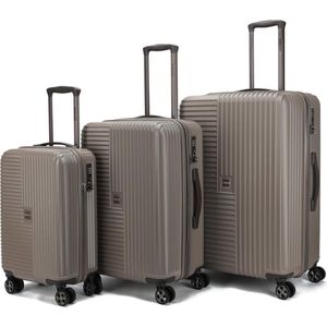 Tourister Kofferset Taupe Inhoud 97, 67 en 34 Liter