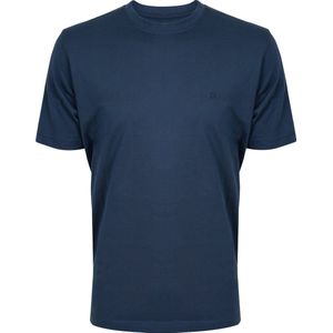 CASA MODA T-shirt - O-neck - grijs-blauw - Maat: M