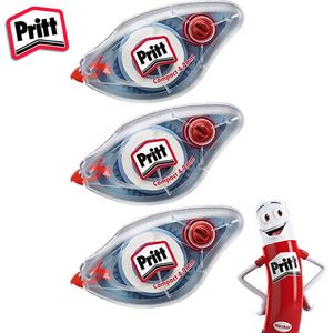 Pritt Correctieroller Compact 4.2mm - 3 Pack