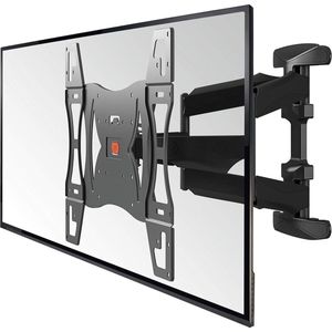 45 L draaibare televisiebeugel voor 40-82 inch - kantelbaar - draaibaar tot 180° - max. 45 kg - VESA 100x100 tot 600x400 - TV steun met extra lang bereik Tv beugel draaibaar