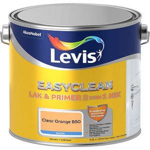Levis EasyClean Lak & Primer 2-In-1 Mix - Clear Orange B50 - 2,5 L