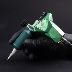 Equaliser Pusher | Premium Professionele Tattoo Machine | Draadloze Tatoeage Pen | Wireless | PMU Gun | Zelf Tatoeëren Kit | Cartridges | Naalden | Beginner & Gevorderden Set 1RL | 3RL | 7RL