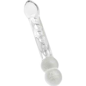 Fifty Shades of Grey Glazen Massage Wand Dildo - 19cm