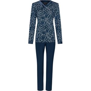 Duurzame marineblauwe pyjama - Blauw - Maat - 42