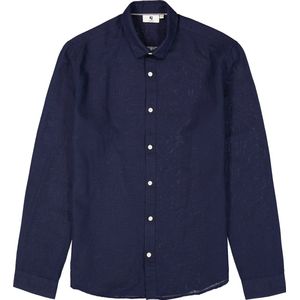 GARCIA Heren Overhemd Blauw - Maat XXL